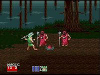 une photo d'Ã©cran de Golden Axe 2 sur Sega Megadrive